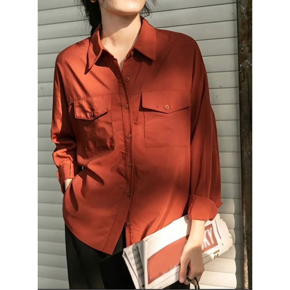 Ming Button Down Blouse NWT - image 1